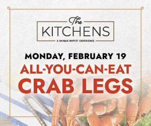 The Kitchens - All-You-Can-Eat Crab Legs - Monday, February 19