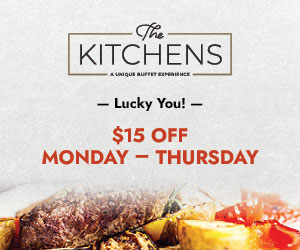 The Kitchens - Lucky You - $15 Off Monday - Thursday