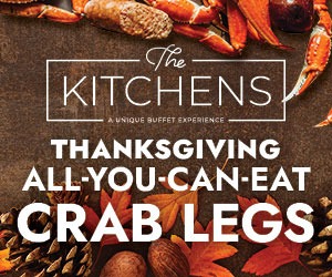 The Kitchens Thanksgiving All-You-Can-Eat Crab Legs