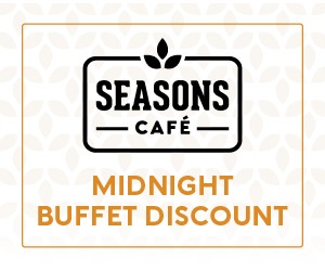Seasons Cafe Midnight Buffet Discount