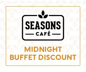 Seasons Cafe Midnight Buffet Discount