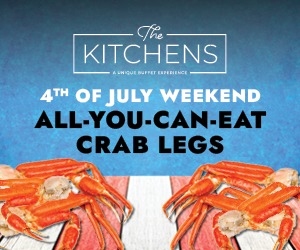 The Kitchens 4th of July Weekend All-You-Can-Eat Crab Legs