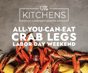 The Kitchens All-You-Can-Eat Crab Legs Labor Day Weekend