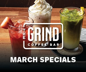 The Grind Coffee Bar March Specials