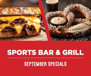 Sports Bar & Grill September Specials