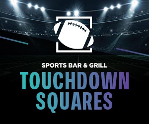 Sports Bar & Grill Touchdown Squares