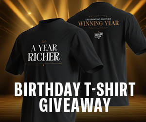 Celebrate Another Year Richer with a Free Birthday Tee