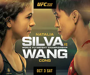 UFC 332 Natalia Silva vs. Wang Cong - Saturday, October 3